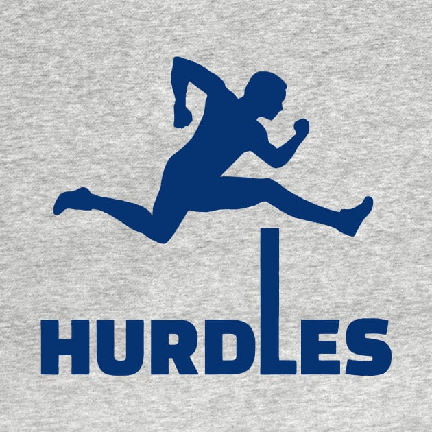 HURDLES navy by Athletics Inc